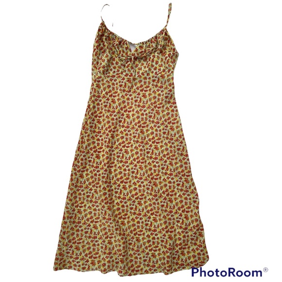 RARE 90’s BOHO ROMANTIC CHIC FLORAL PRINT SEXY FEMININE SLIP DRESS ⭐️⭐️⭐️⭐️⭐️ - Picture 5 of 17